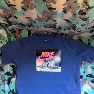 Blue Nike Air T-shirt